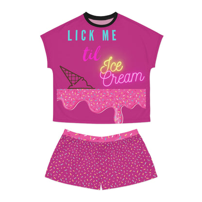 Ice Cream A Women's Short Pajama Set