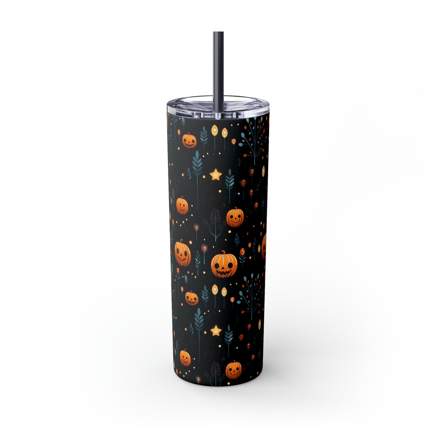 Pumpkins A Skinny Tumbler with Straw, 20oz