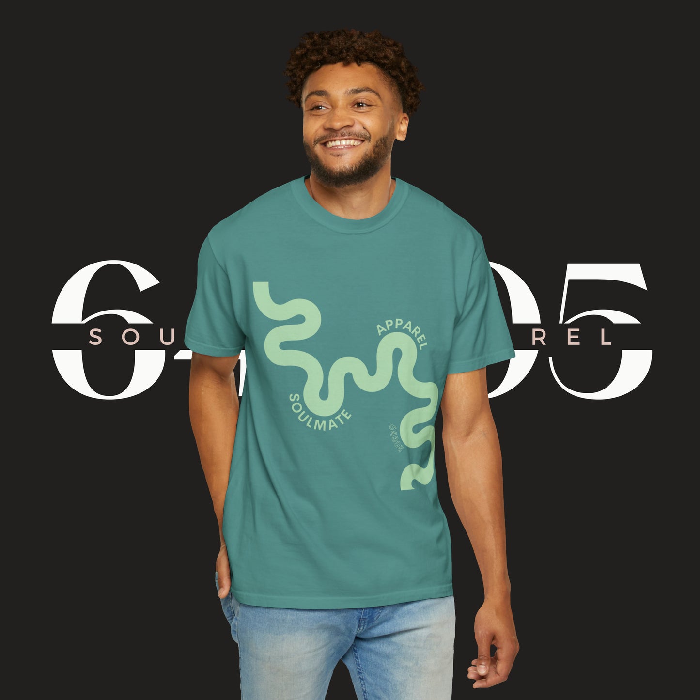 Soulmate Apparel Sage Meander Tee