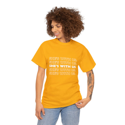 ATN She's With Us Unisex Heavy Cotton Tee