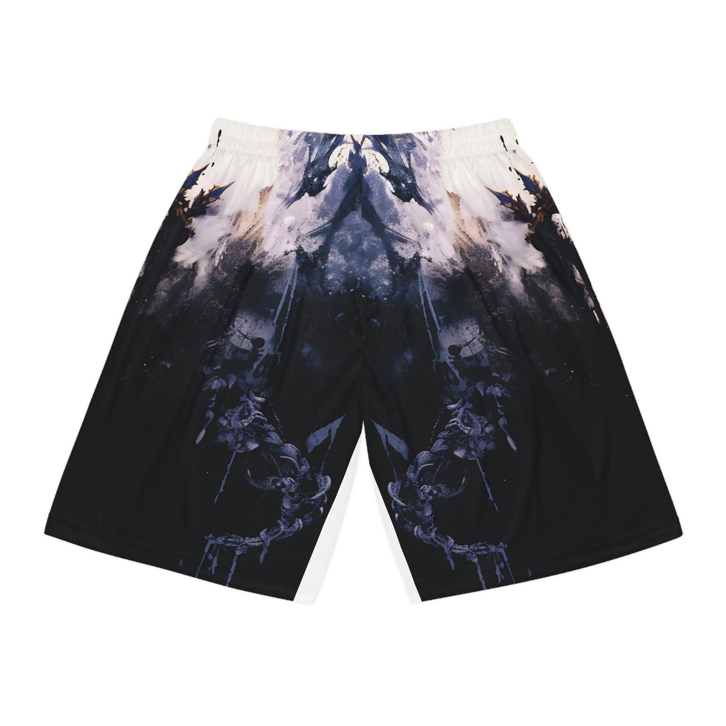 Skully A Basketball Shorts (AOP)