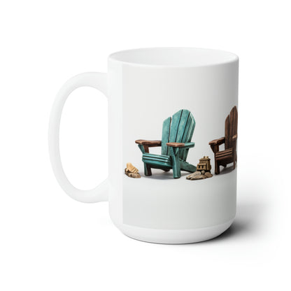 Like A Mug Adirondack Chairs 6 Ceramic Mug 15oz