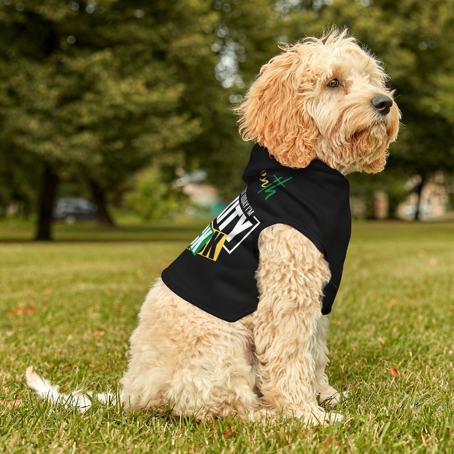 Sudadera con capucha para mascotas Blackity Bark de Juneteenth