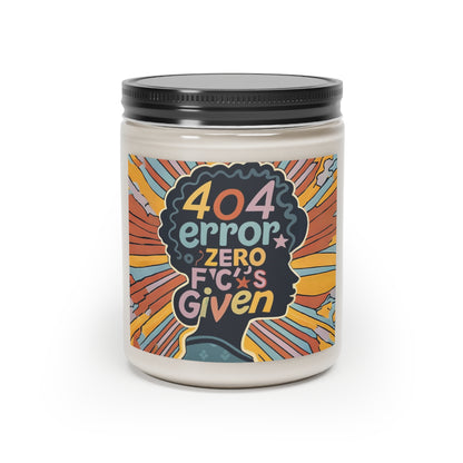 BHE 404 Error Here Comes Trouble Scented Candle, 9oz