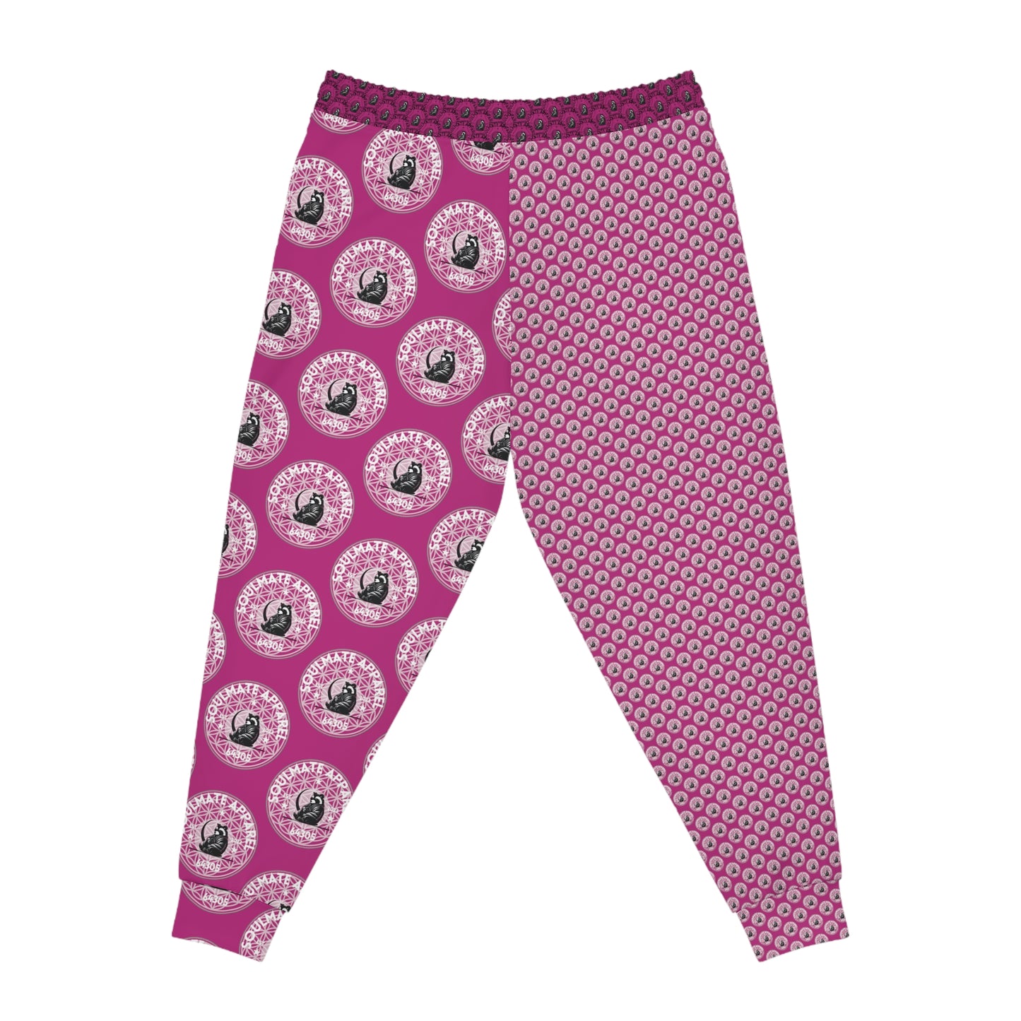 Soulmate Apparel Tanuki Cotton Candy Bubble Gum Athletic Joggers