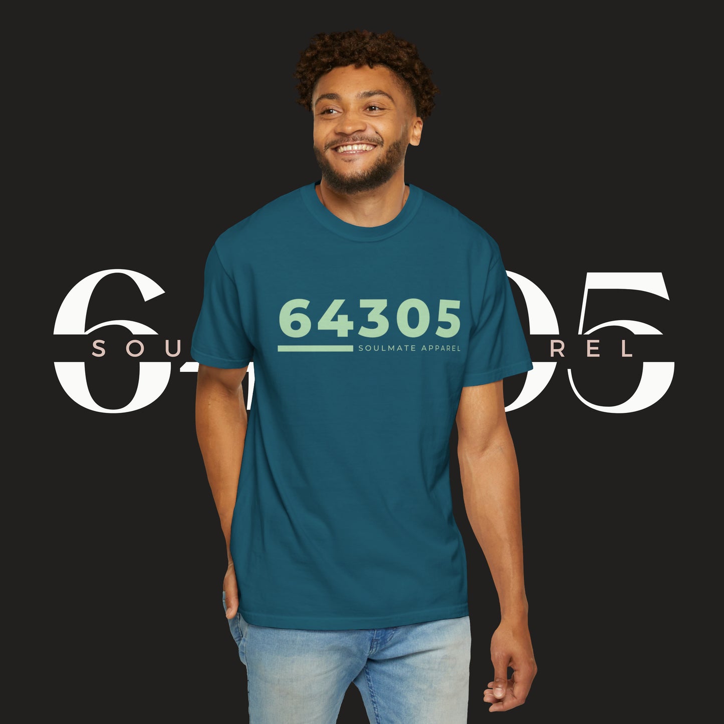 Soulmate Apparel Sage Under Line Tee