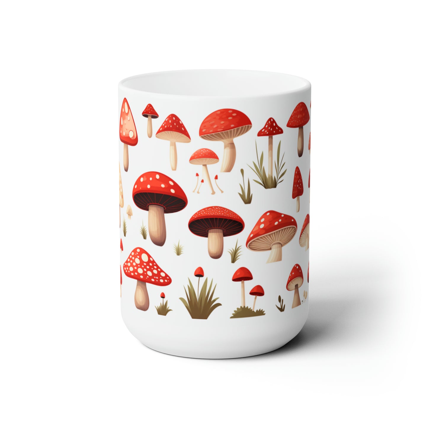 Like A Mug Mushrooms 12 Ceramic Mug 15oz