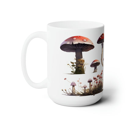 Like A Mug Mushrooms 6 Ceramic Mug 15oz