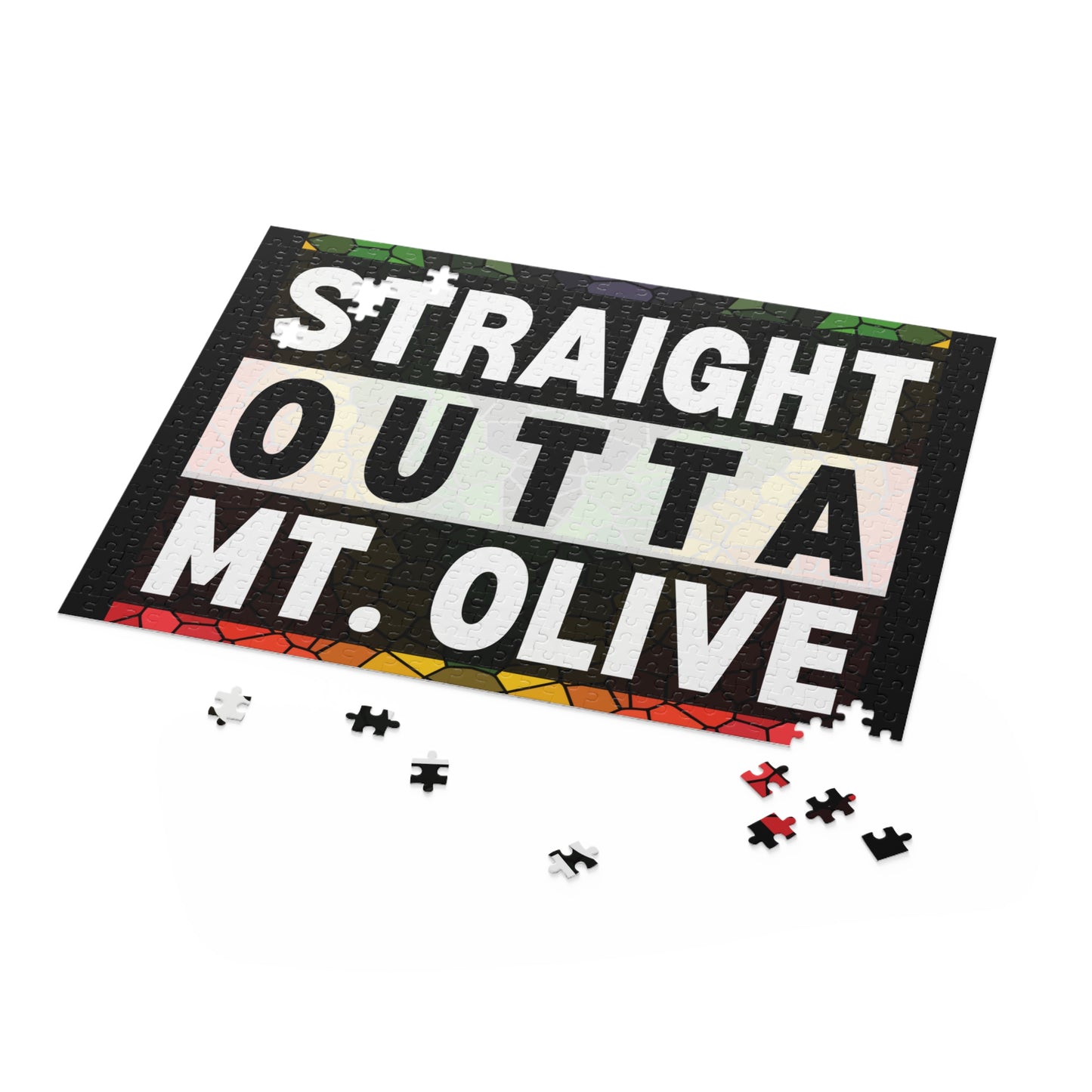 Straight Outta ... Mt Olive Puzzle (120, 252, 500-Piece)