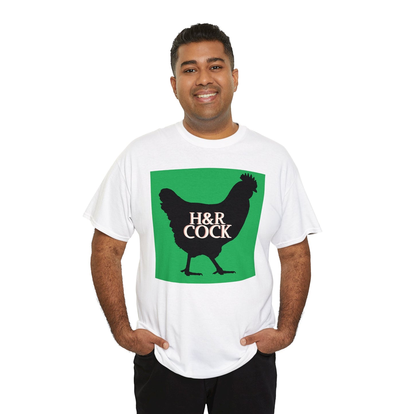 HR-A 3 Green Unisex Heavy Cotton Tee