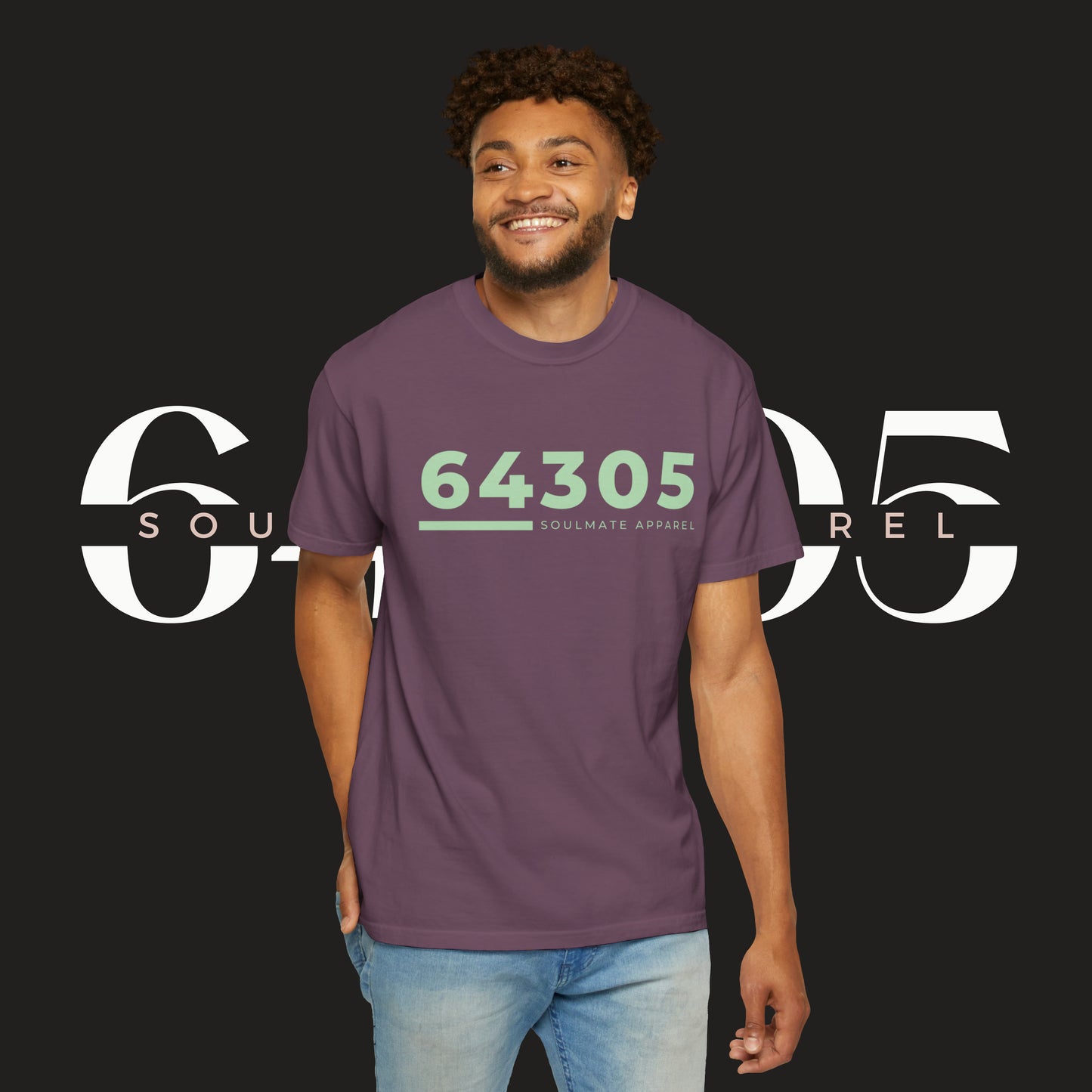 Soulmate Apparel Sage Under Line Tee