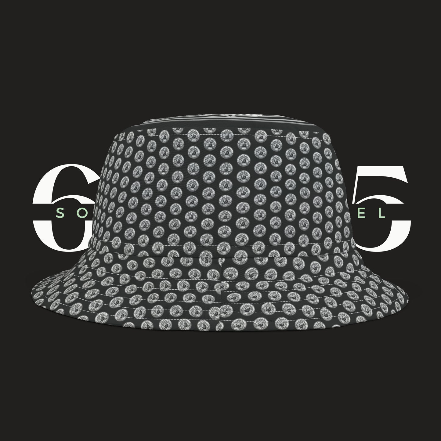 Soulmate Apparel Tanuki Black Bucket Hat