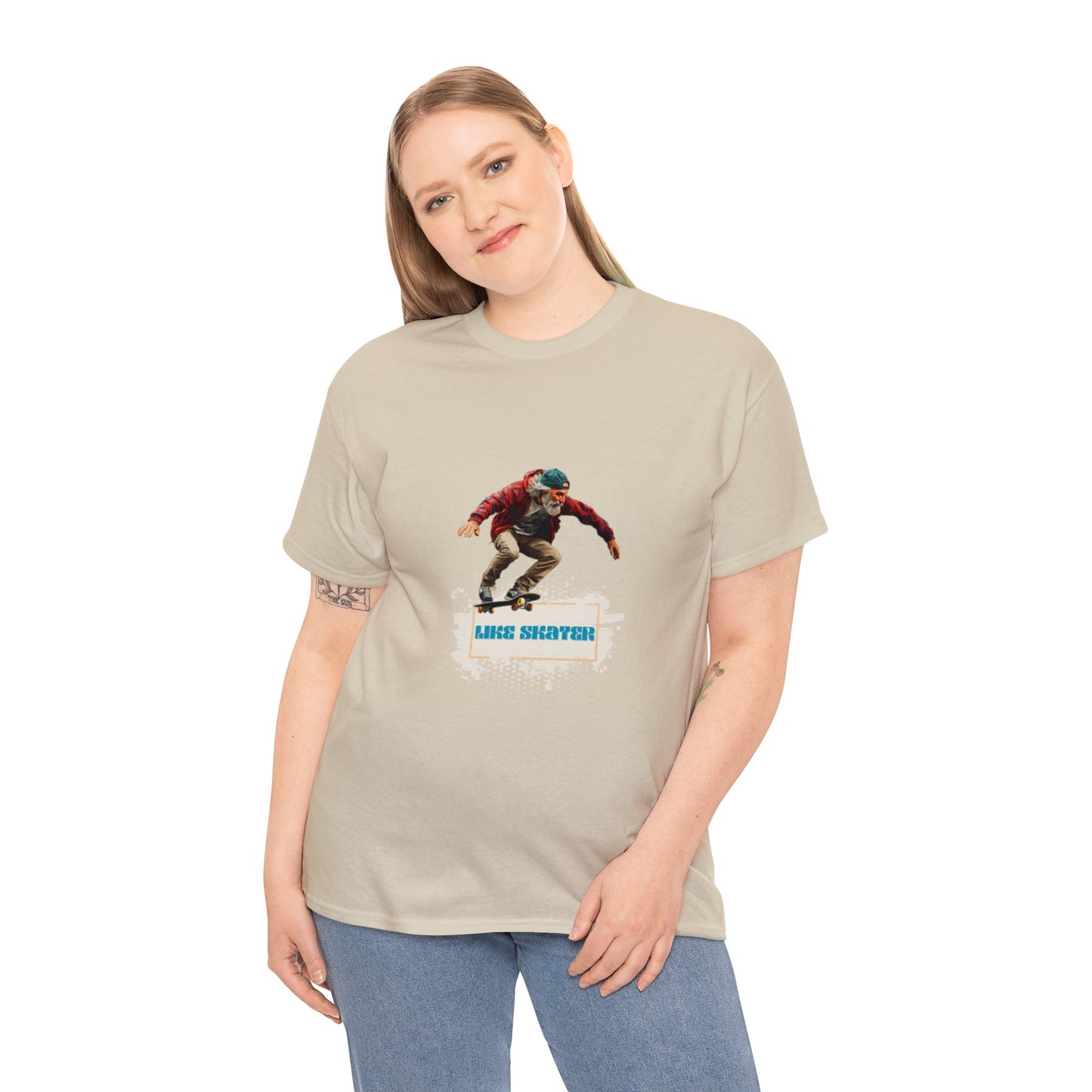 Like Skater Unisex Heavy Cotton Tee