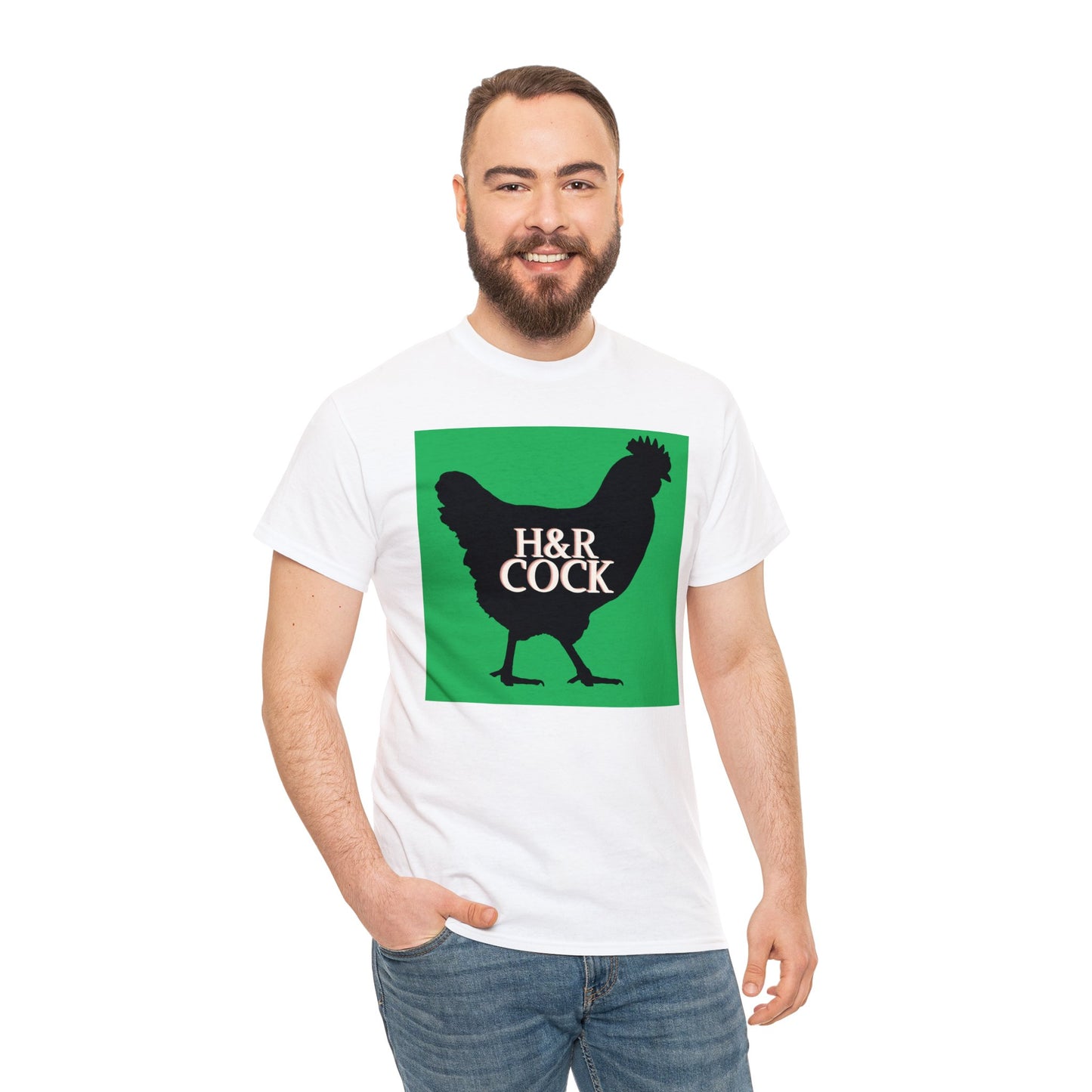 HR-A 3 Green Unisex Heavy Cotton Tee