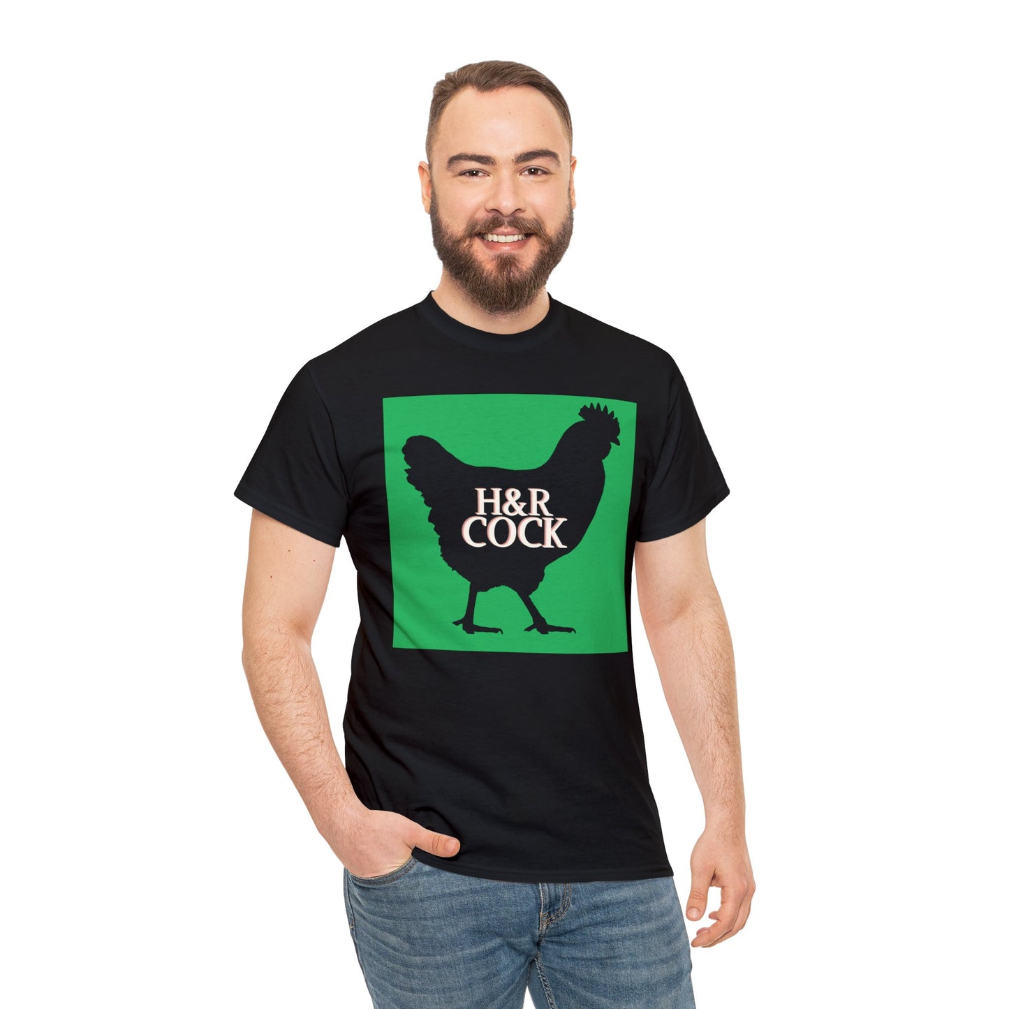 HR-A 3 Green Unisex Heavy Cotton Tee