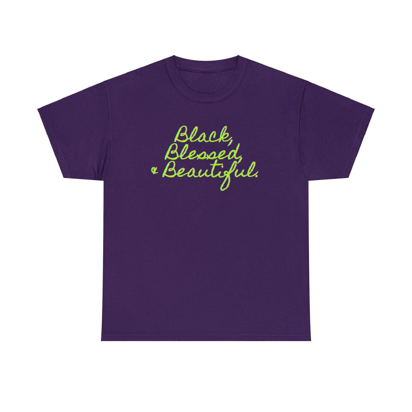 Black Blessed and Beautiful 1 Unisex Heavy Cotton Tee