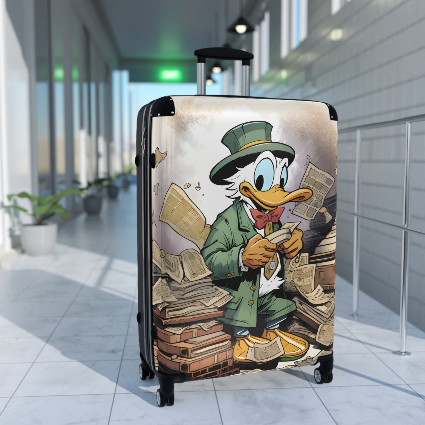 Rich as Duck Suitcase