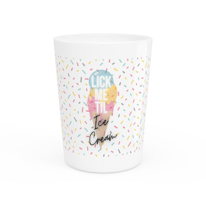 Ice Cream B Shot Glass