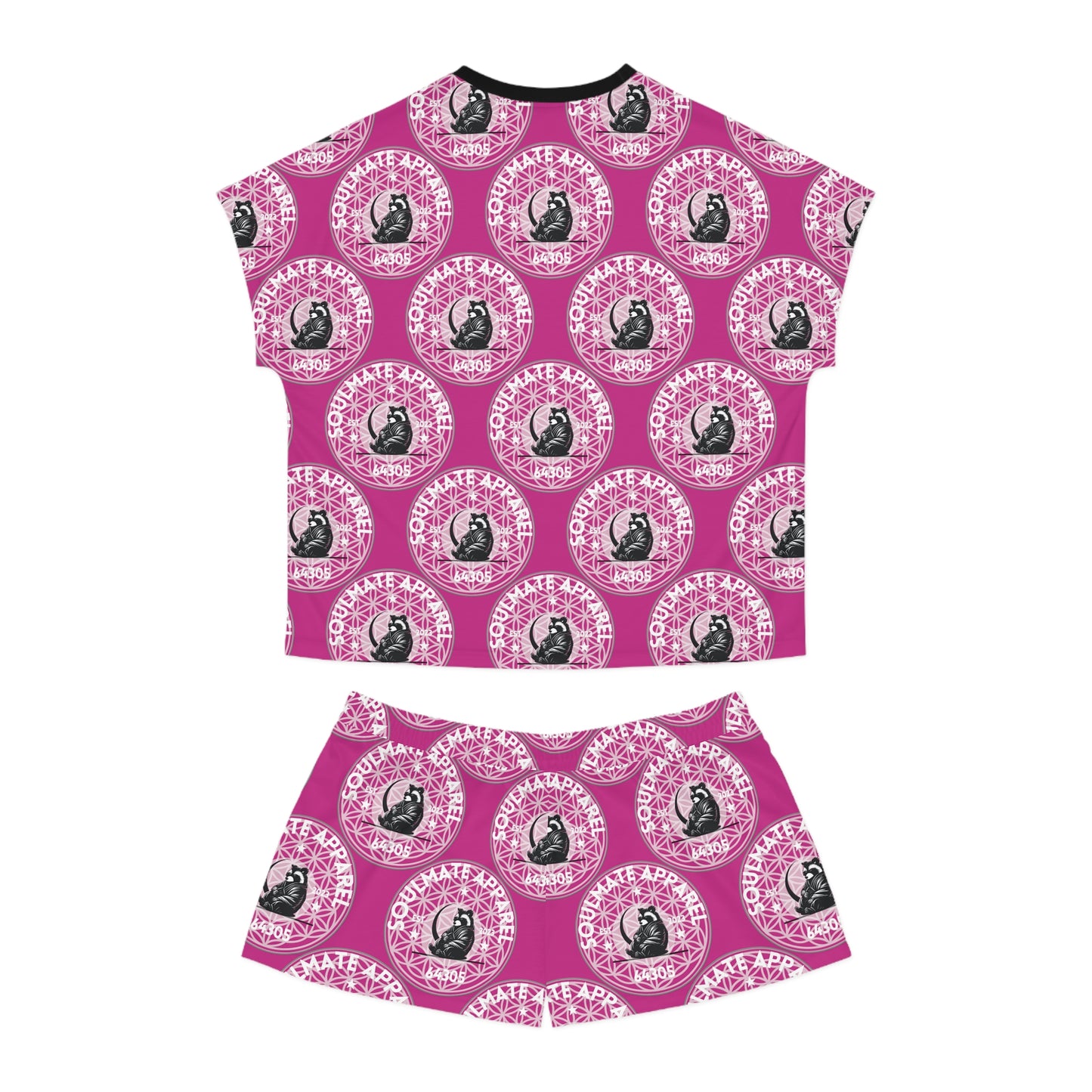 Soulmate Apparel Tanuki Cotton Candy Bubble Gum PJs