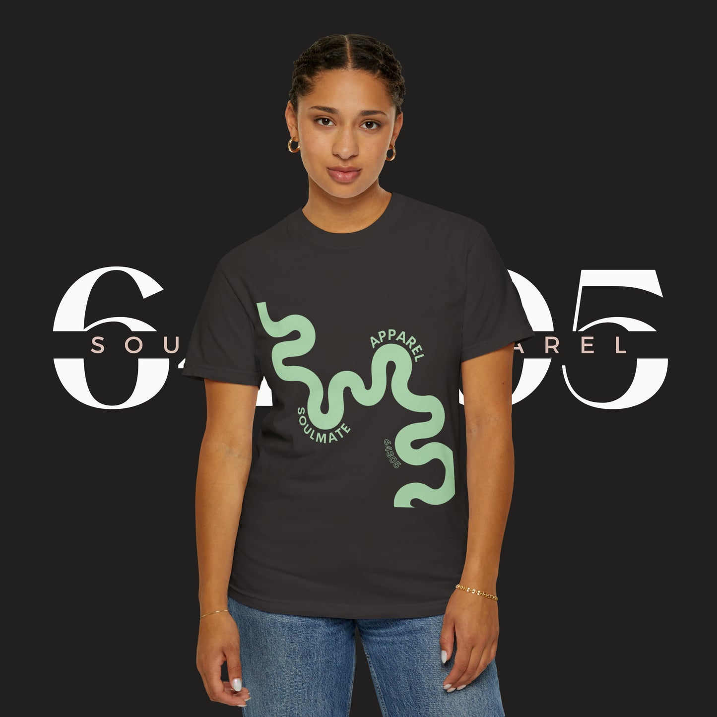 Soulmate Apparel Sage Meander Tee