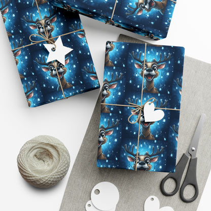 Reindeer C Gift Wrap