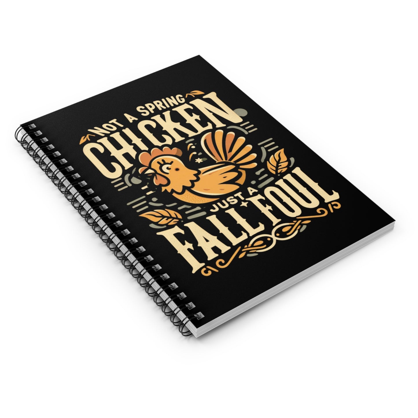 Fall Foul Spiral Notebook - Ruled Line