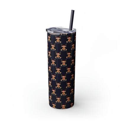 In Joy Chase Skinny Tumbler with Straw, 20oz