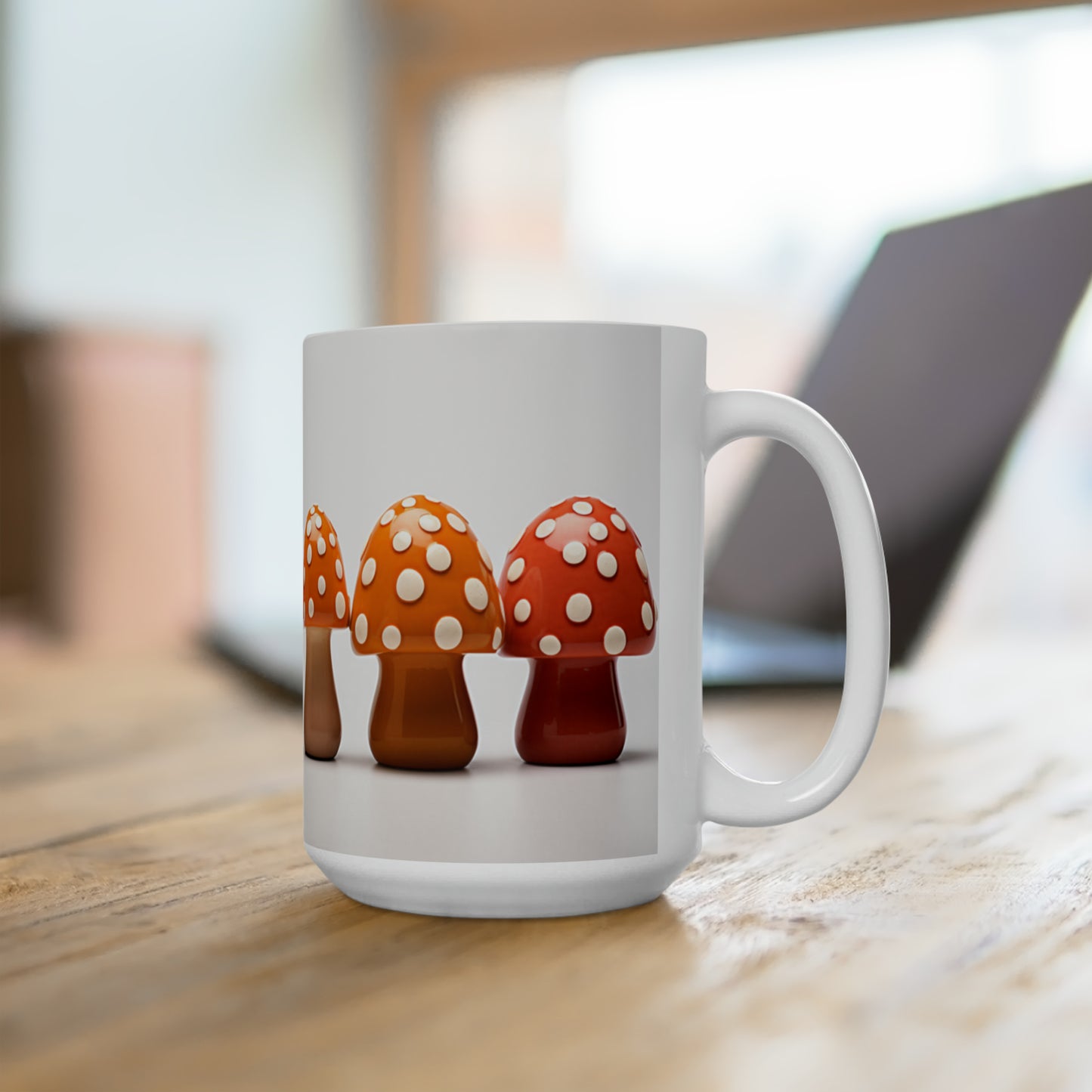 Like A Mug Mushrooms 11 Ceramic Mug 15oz