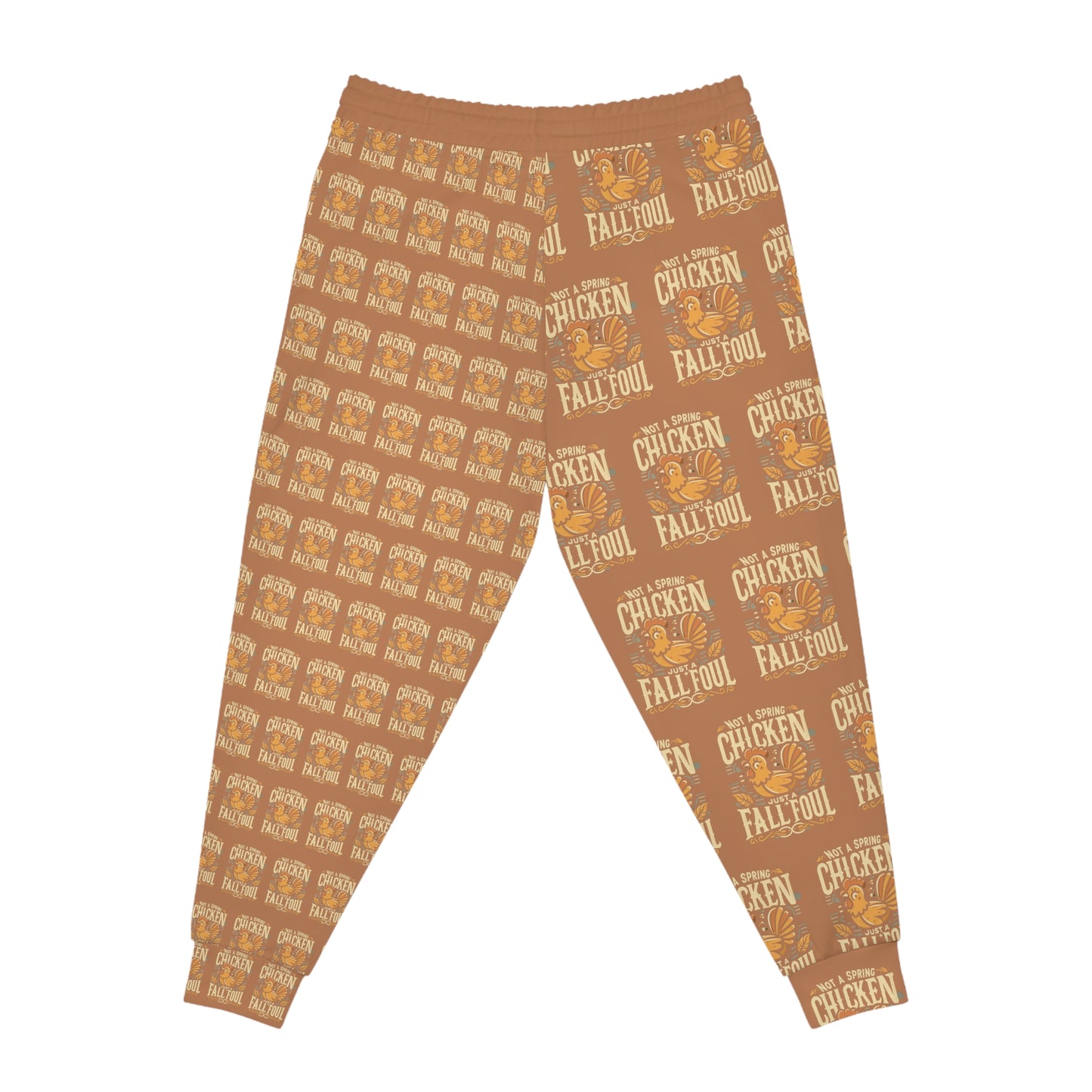 Fall Foul A Dusty Brown Athletic Joggers (AOP)