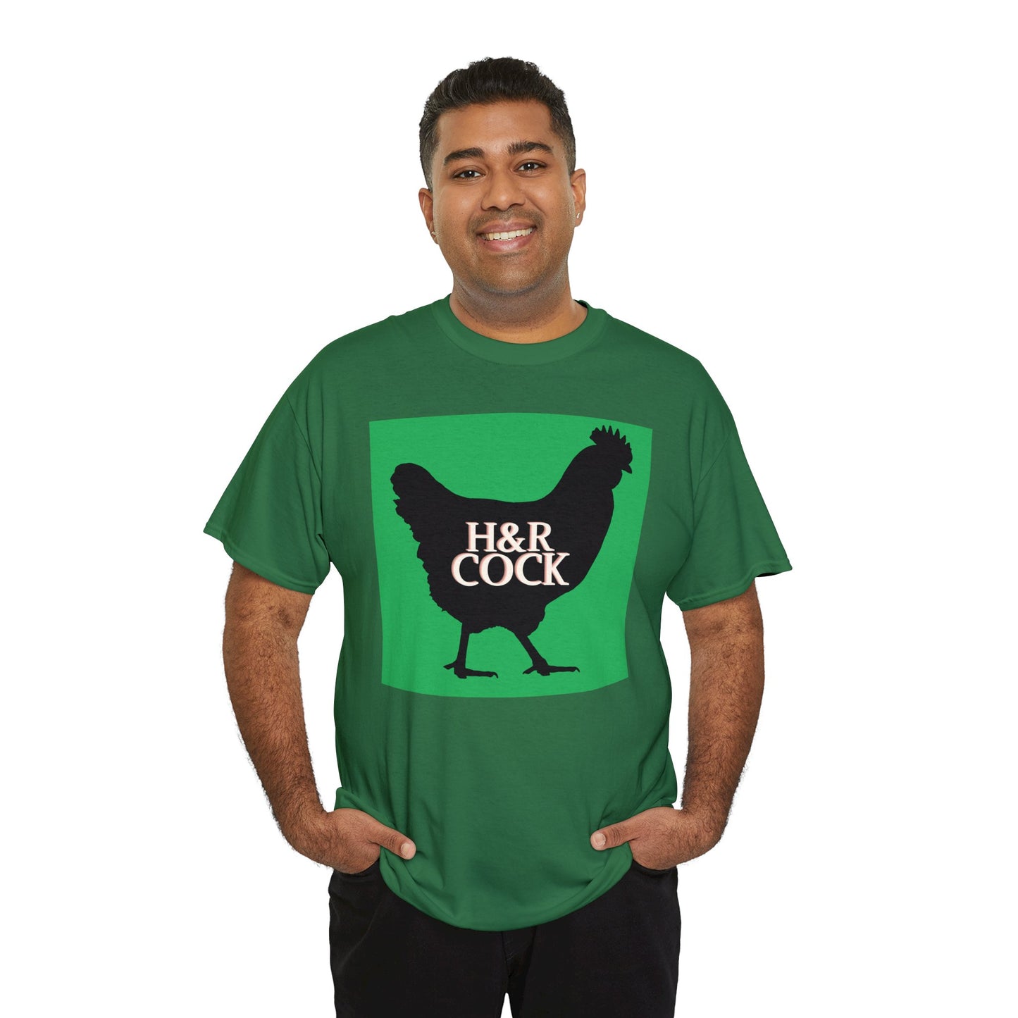 HR-A 3 Green Unisex Heavy Cotton Tee