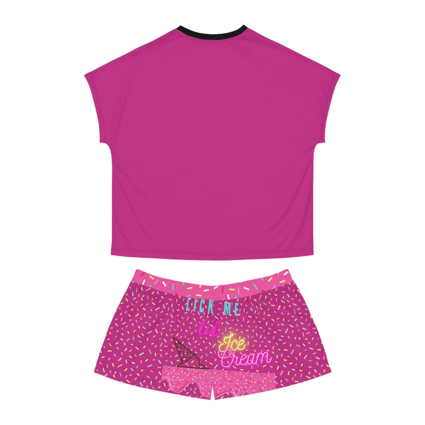 Ice Cream A Women's Short Pajama Set