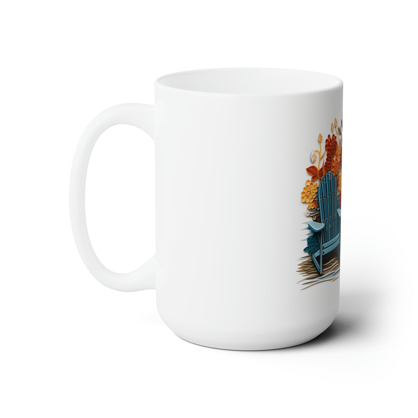 Like A Mug Adirondack Chairs 10 Ceramic Mug 15oz