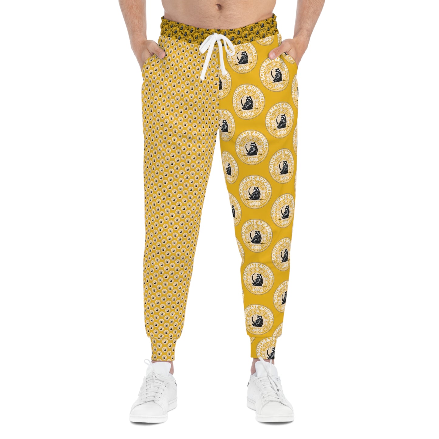 Soulmate Apparel Tanuki Cotton Candy Banana Athletic Joggers