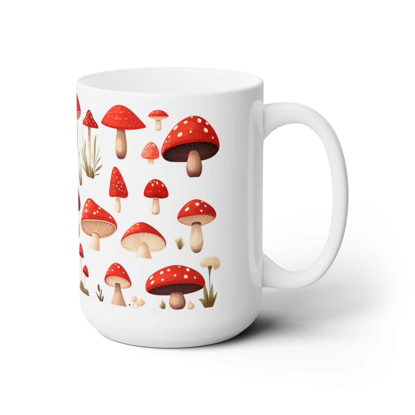 Like A Mug Mushrooms 12 Ceramic Mug 15oz