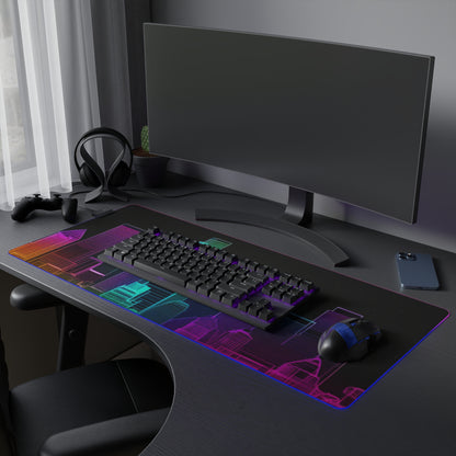 Houston LED Gaming Mouse Pad