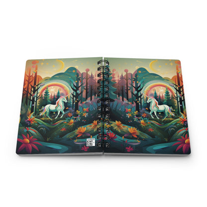 Unicorn C Spiral Bound Journal