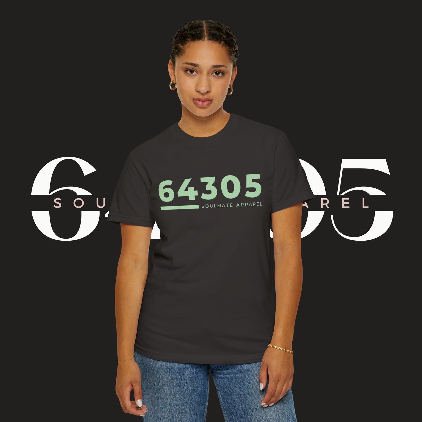 Soulmate Apparel Sage Under Line Tee