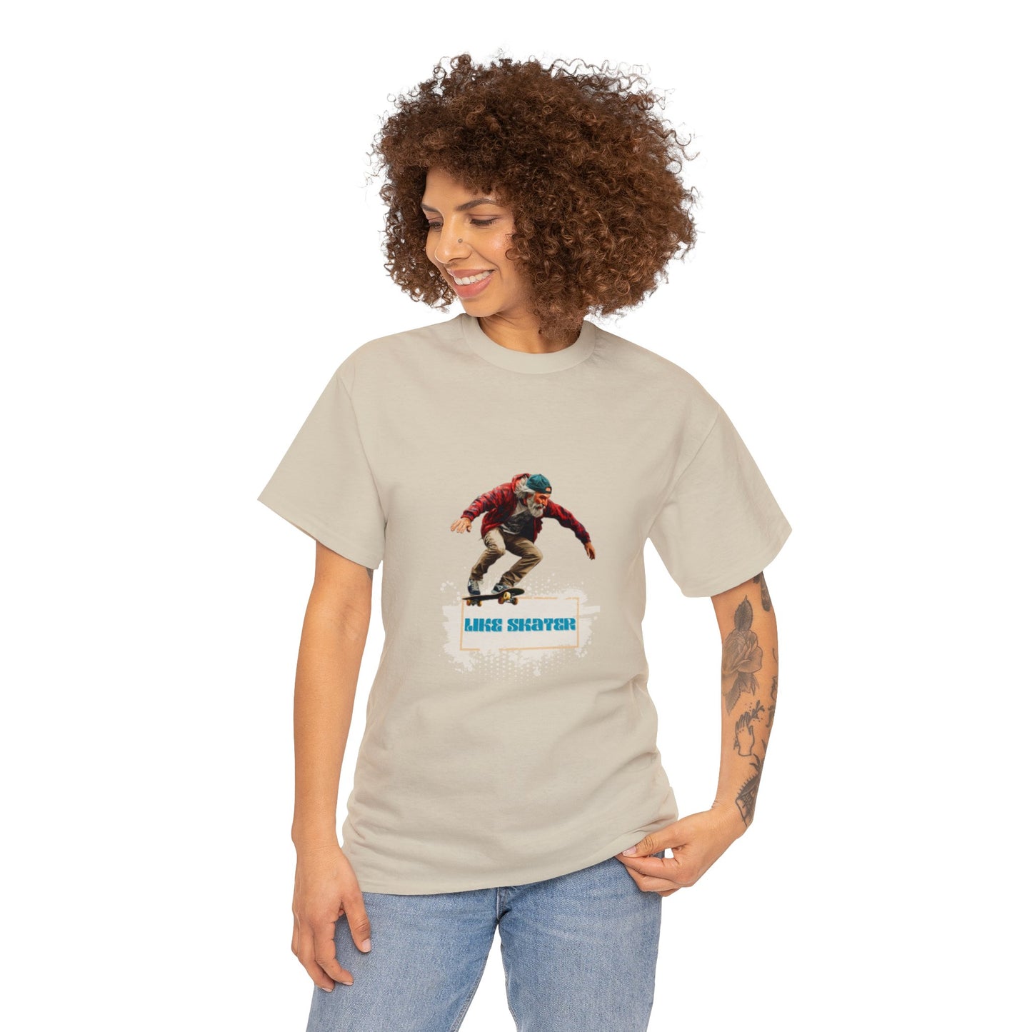 Like Skater Unisex Heavy Cotton Tee