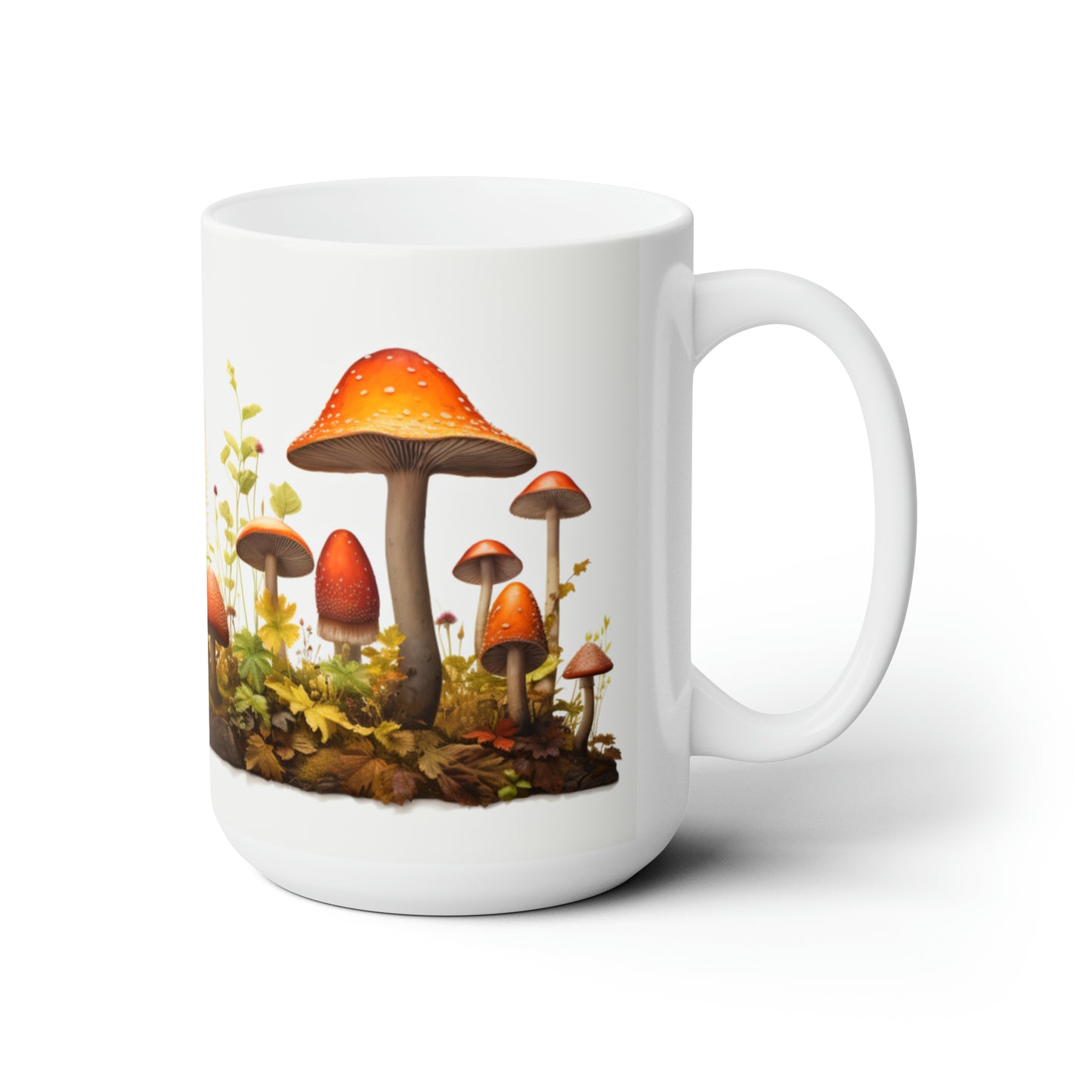 Like A Mug Mushrooms 10 Ceramic Mug 15oz