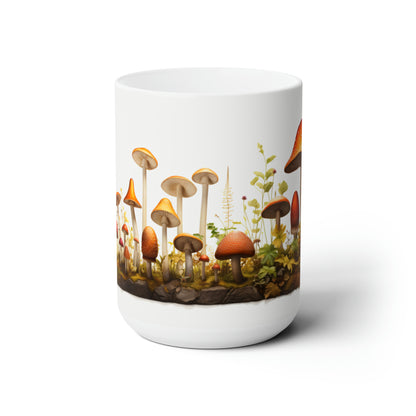 Like A Mug Mushrooms 10 Ceramic Mug 15oz