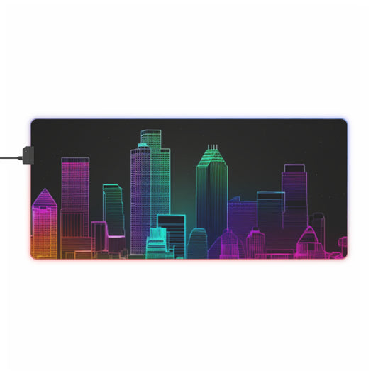 Houston LED Gaming Mouse Pad