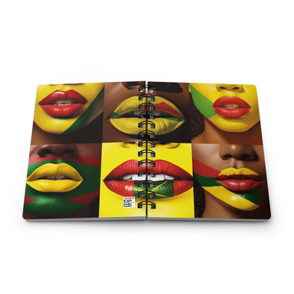 BHE Lips Lips A Spiral Bound Journal