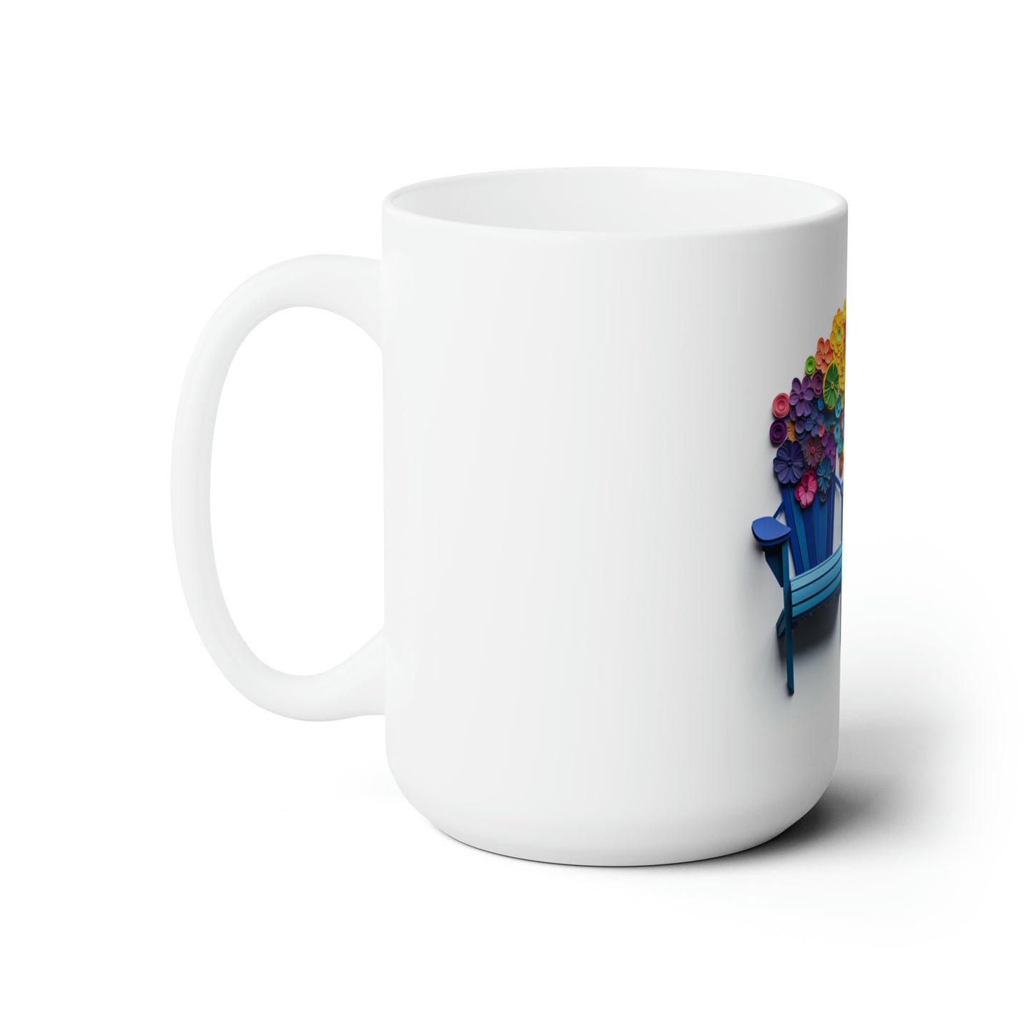 Like A Mug Sillas Adirondack 11 Taza de cerámica 15oz