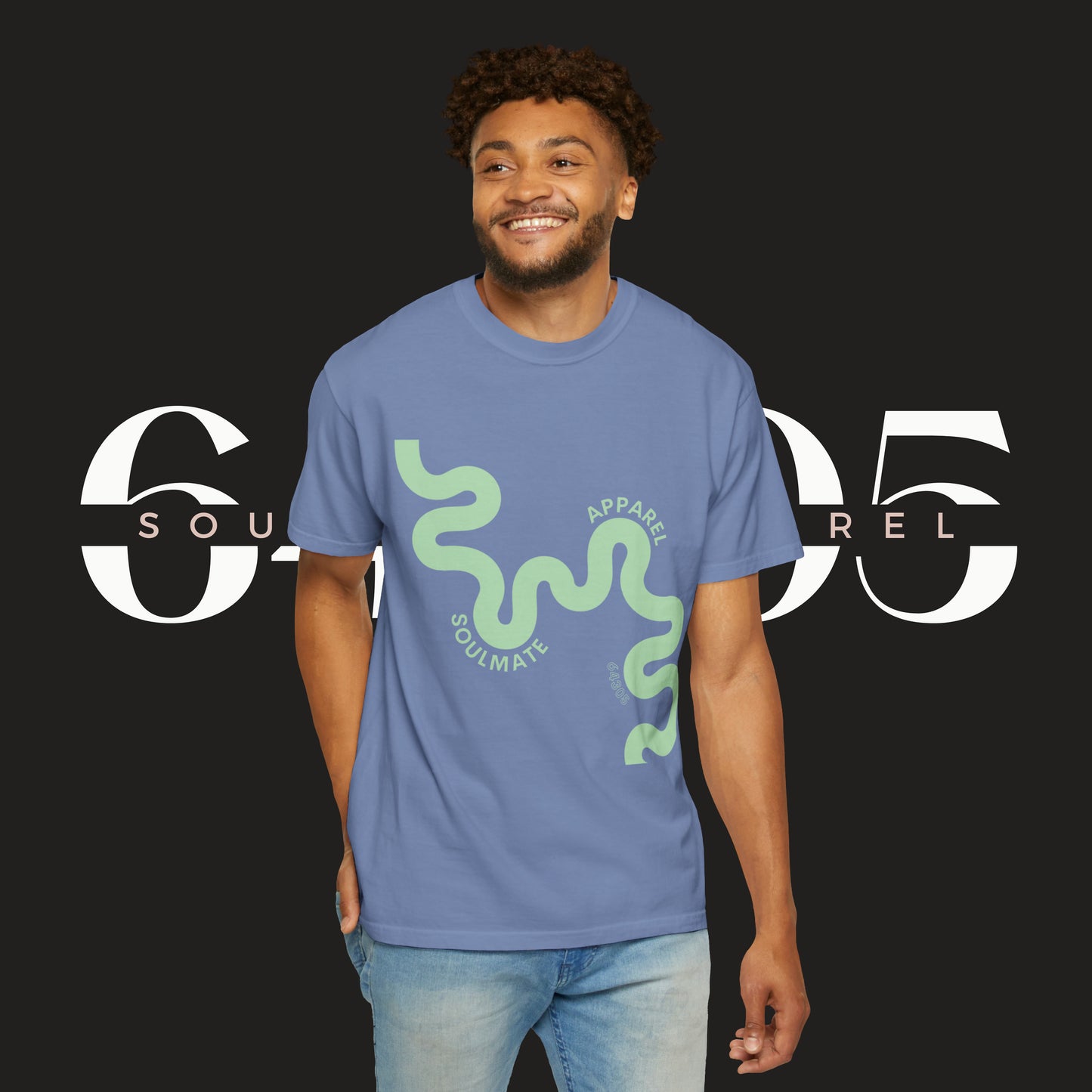 Soulmate Apparel Sage Meander Tee