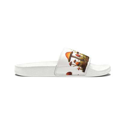 Mushroom Youth PU Slide Sandals