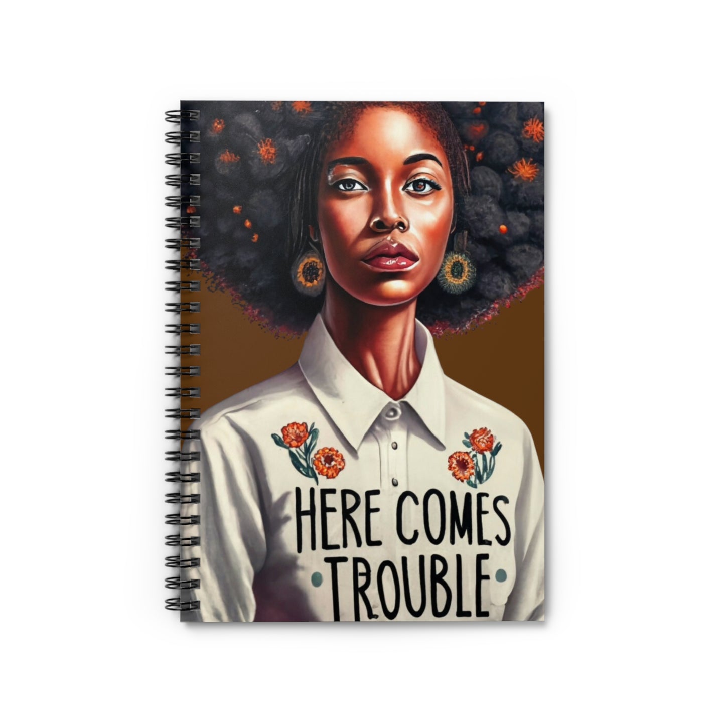 BHE Here Comes Trouble Spiral Notebook - Ruled Line