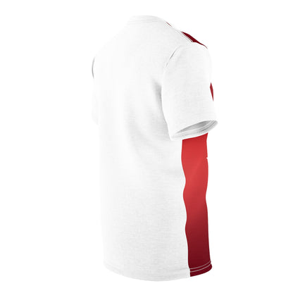 Riverside Rumble FAFO RED WHITE Unisex Cut & Sew Tee (AOP)