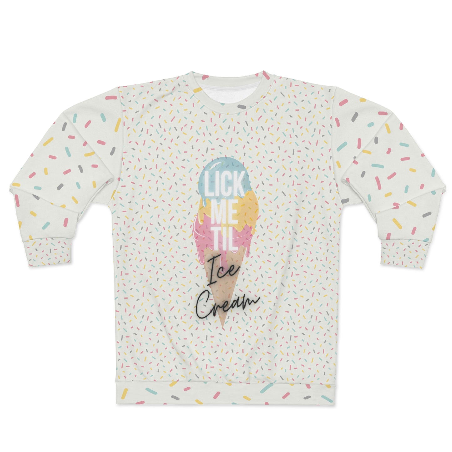 Ice Cream B Lite Unisex Sweatshirt (AOP)