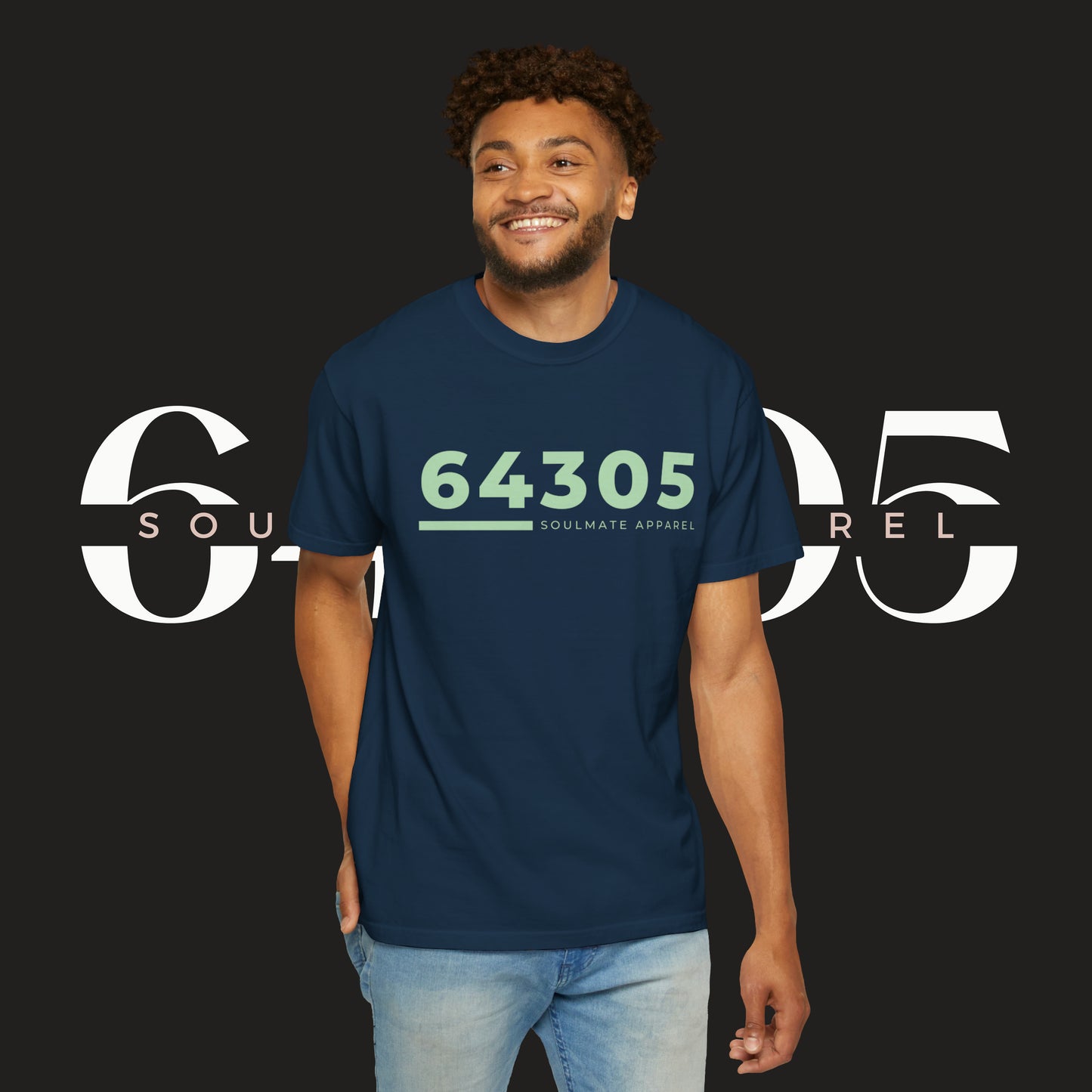 Soulmate Apparel Sage Under Line Tee