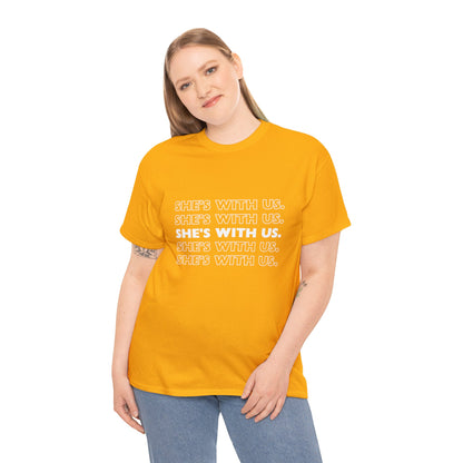 ATN She's With Us Unisex Heavy Cotton Tee